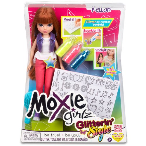 Moxie Girlz Glitterin' Style Doll - Kellan