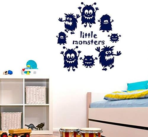 Rubybloom Designs Little Monsters Boys Mural Wall Art Sticker - Art Vinyl Decal Stickers