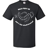 Musicians Band Geek Music Notes Spelling Funny T Shirt