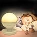 ATPWONZ LED Night Lights Kids Nursery Nightlight Bedside Lamp Breastfeeding Touch Control Night Feeding Light (White, Warmwhite)