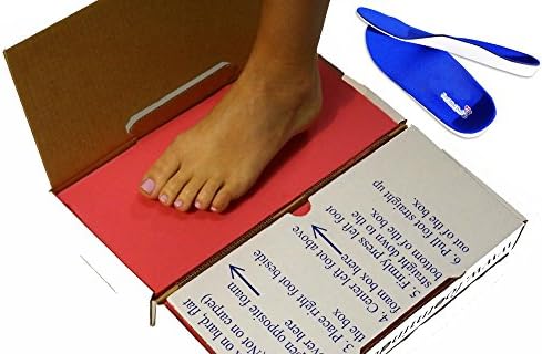 FootMindBody Cloud Walker Custom Orthotic Insoles, Pair