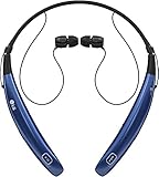 LG Tone Pro HBS-770 Stereo Bluetooth Headphones - Blue (Certified Refurbished)