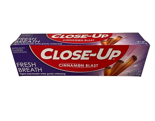 CLOSEUP 304160 CINNAMON FRESHING GEL 4 OZ