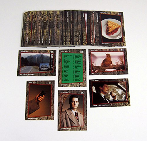 1991 star pics twin peaks trading card set (1-76)