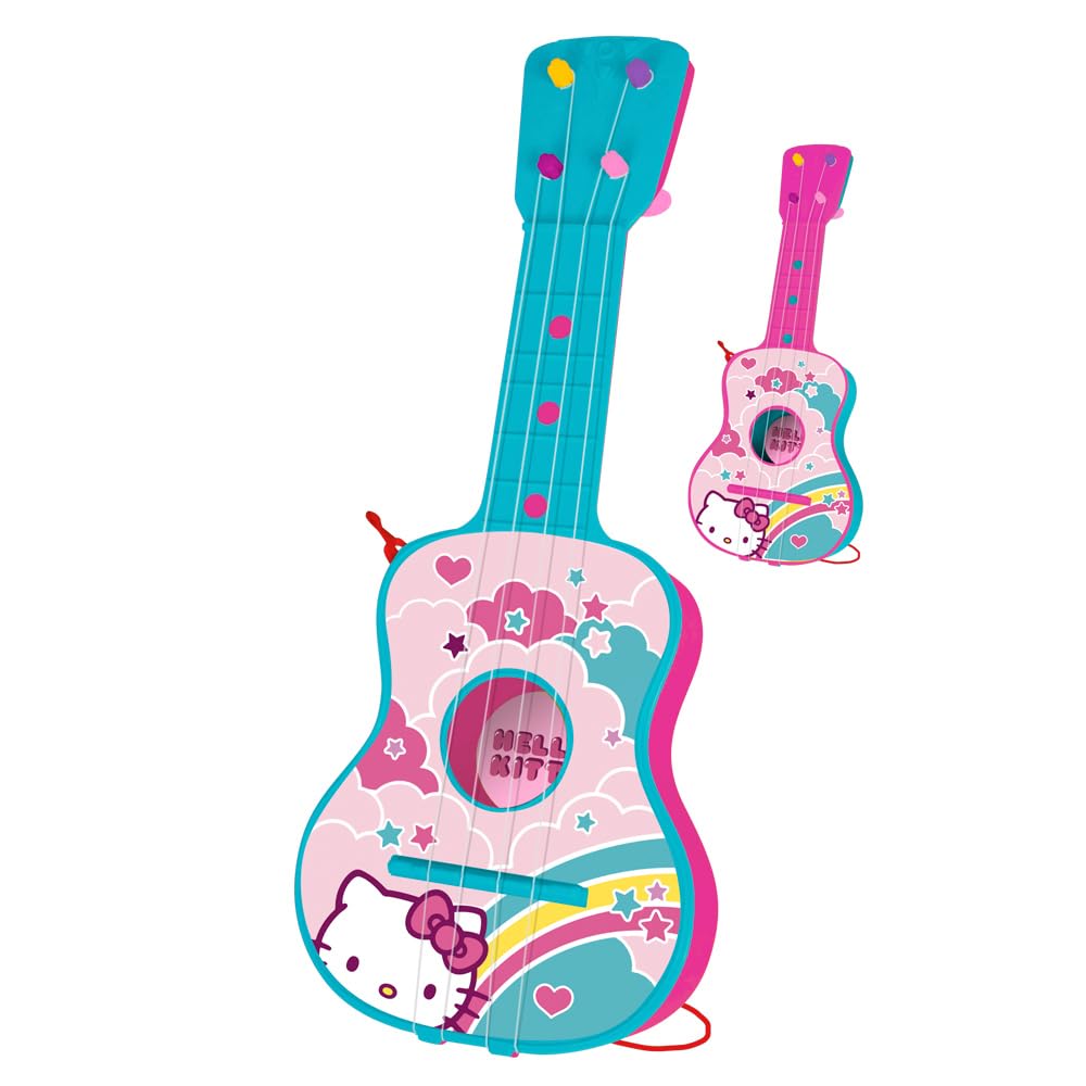 CLAUDIO REIG - Hello Kitty Children's Guitar (Reig 1513), Multicoloured