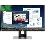 HP 23.8-inch FHD IPS Monitor with Tilt/Height Adjustment and Built-in Speakers (VH240a, Black)