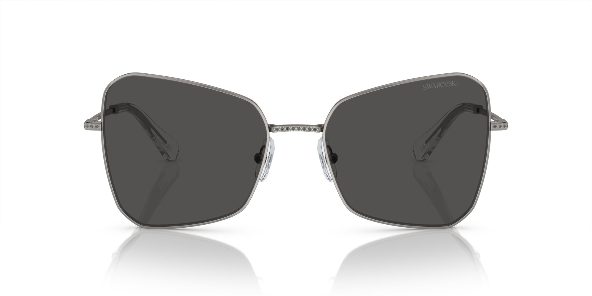 Photo 1 of Swarovski SK7008 Sunglasses, Gunmetal/Dark Grey, 57 mm
