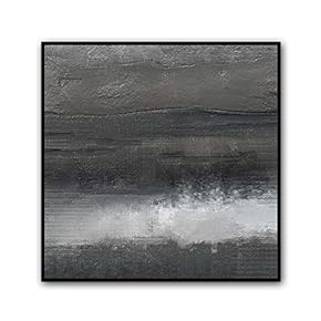 signwin Framed Canvas Wall Art Abstract Circle Canvas...