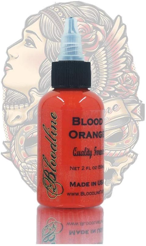 Skin Candy tattoo ink, blood orange,1oz