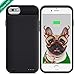 XchuangX Battery Case for iPhone 6 / 6S, 3000mAh Rechargeable Protective Charging Case Slim for Apple iPhone 6 / 6S (4.7 inch), Support 3.5mm Headphone, Answer Call, Sync-Through-Black