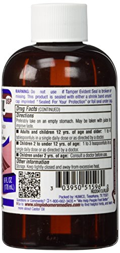 "Humco Castor Oil 6oz" - Image 5