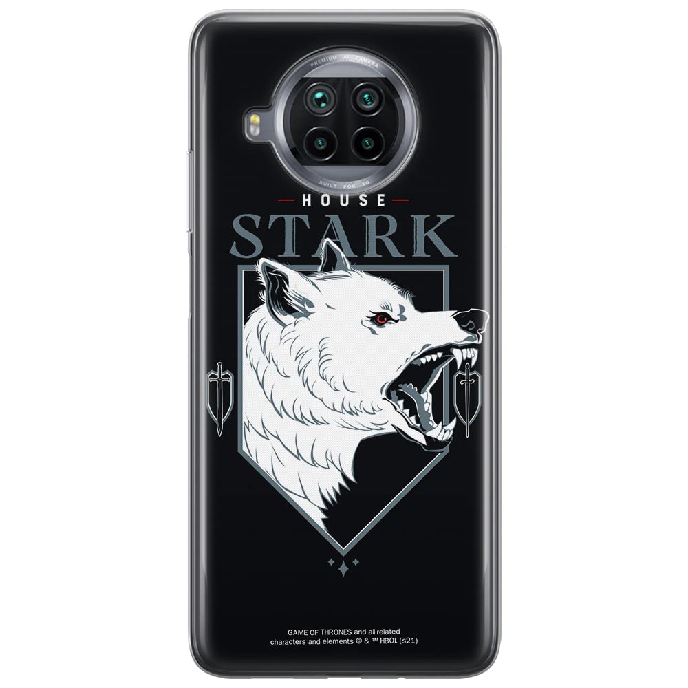 ERT GROUP mobile phone case for Xiaomi REDMI NOTE 9T original and officially Licensed Game of Thrones pattern 007 optimally adapted to the shape of the mobile phone, case made of TPU