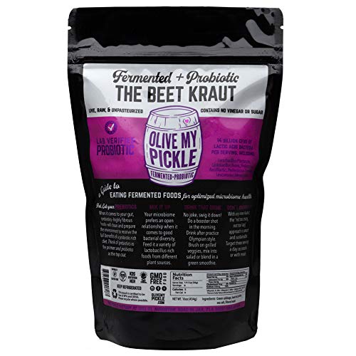 Buy Real Fermented & Probiotic Sauerkraut for Gut THE BEET KRAUT (1