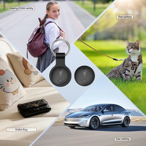 Collier GPS Chat,GPS Chien Compatible avec Les Systèmes iOS et Android Suivi Intelligent de La Localisation en Temps Réel Longue Autonomie Collier GPS pour Chien Traceur pour Animaux étanche-Noir Mat