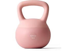 YOTTOY Soft Kettlebell,Kettlebell Anti-Slip Grip Weight for Home Workouts, Kettlebells Set Strength and Safety Guaranteed