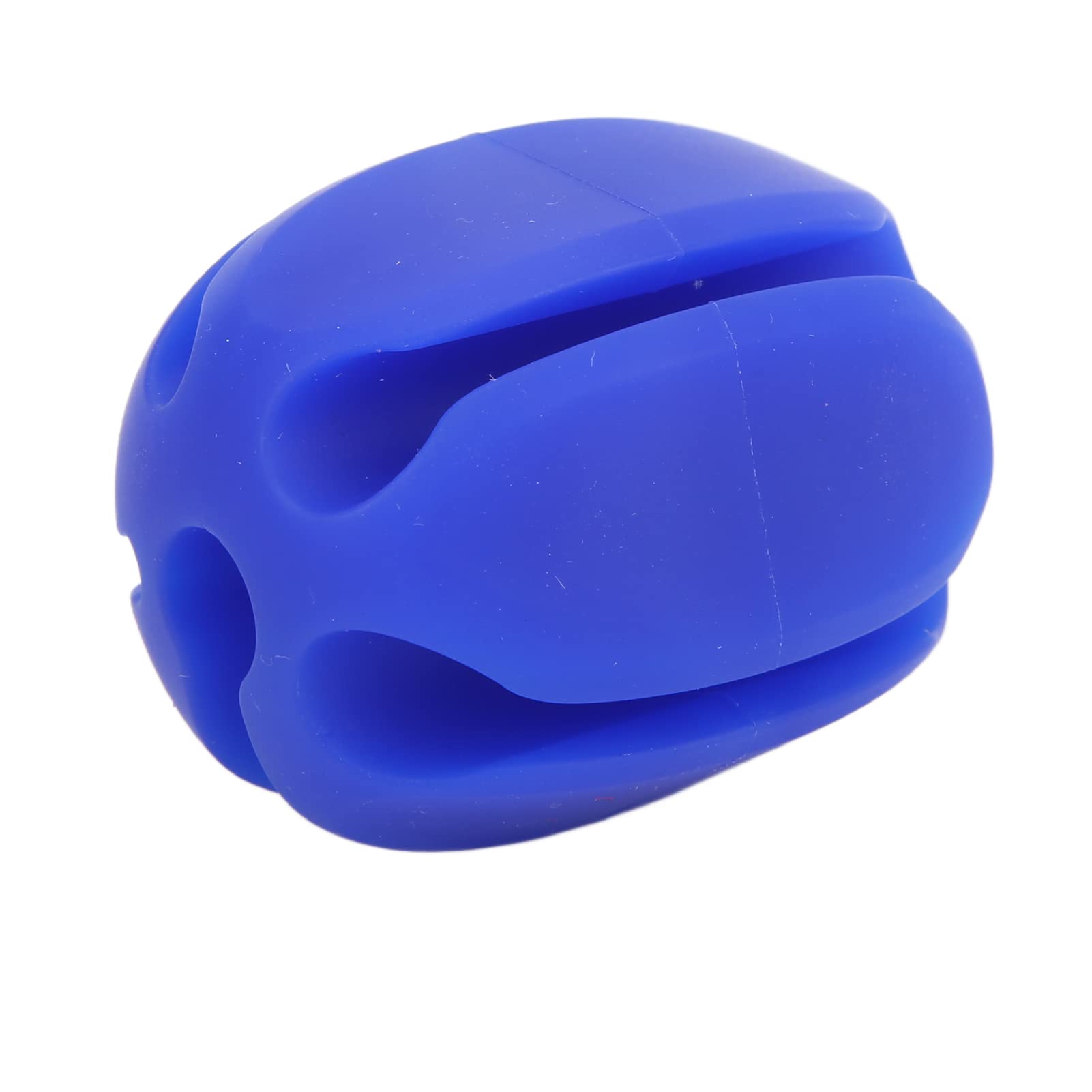 Portable Fishing Rod Fixed Ball Rod Retractor Fishing Rod Ball Silicone Soft and Durable Reusable Anti Scratch Beam Rod Ball for Outdoors Accessories (Blue)