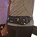 Fitletic Quench Retractable Hydration Belt (Large/X-Large, Black/Yellow)