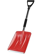 Pala Da Neve Portatile OVERMONT - Lama In Alluminio, Manico Telescopico E Antiscivolo - Foto 5