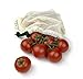 OXEL - sustainable everyday objects OXEL reusable eco organic cotton mesh net produce grocery bag - 3 pcs - Size 6.7 x 9.5 inches 17 x 24 cm Fruit and vegetables Shopping Kitchen storage