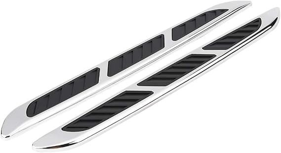 Ventilación decorativa del flujo de aire del coche 1 par Capó exterior