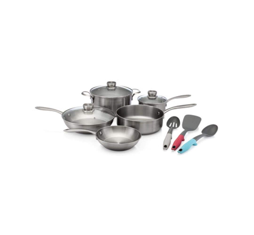 Frigidaire 11FFSPAN03 ReadyCook Cookware, 11-piece, Stainless Steel