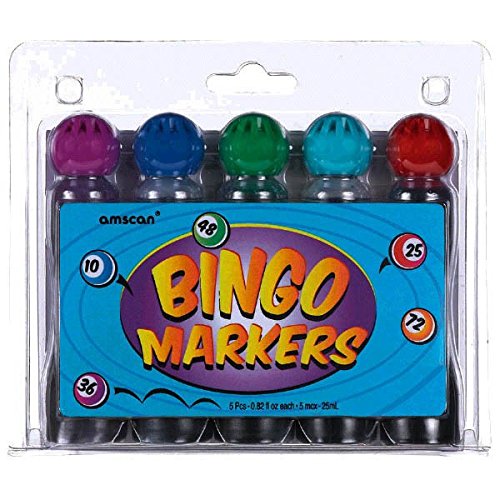 Party Bingo Markers, .75 oz., 5 Ct. Toys & Games