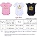 OBEEII Baby Girl First Birthday Romper Tutu Dress Unicorn Bodysuit One Piece Clothes Lace Sleeve Unicorn White 12-18M