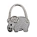 Table Foldable Purse Bag Rhinestone Elephant Hanger Handbag Hook Holder