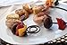 Charcoal Companion Nonstick Circle Kabob Skewers, Set of 4