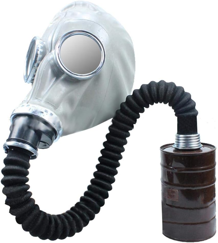 Qinlorgo Safety Mouth-Muffle,Full Face Respirator Head Cover Safety Mouth-Muffle for Chemical Spray Painting Gas Defense(#3)