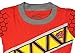 INTIMO Kids Mighty Morphin Power Rangers Dino Charge Costume Pajama Set (8, Red)