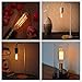 KINGSO 10 Pack E12 Vintage Edison Light Bulbs 40W 110V Antique Dimmable Nostalgic Tungsten Filament Candelabra Base Incandescent Lamp Squirrel Cage Style Bulbs ST48 for Home Light Fixtures
