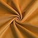 MIULEE Pack of 2 Velvet Soft Solid Decorative Square Throw Pillow Covers Set Cushion Case for Fall Sofa Bedroom Car 16x16 Inch 40x40 Cm Gold