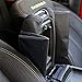 RT-TCZ Center Console Armrest Pad Cover with Storage Bag for Jeep Wrangler JK & Unlimited Sahara Sport Rubicon 2011-2018