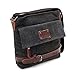 Zebella Casual Canvas Messenger Shoulder Bag Ipad Travel Portfolio Satchel Bag