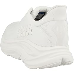 Hoka Women's Clifton 10 Sneaker, White/White, 7.5