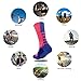 DILIBA Elite Basketball Socks Cushion ​Athletic Crew Socks for Men's Women's Youth Boy