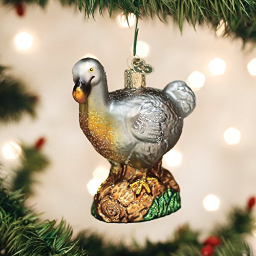 Old World Christmas Blown Glass DoDo Bird Ornament