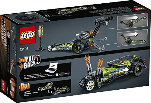 Lego Technic 42103 - Pull-Back - Top Fuel Dragster (225 Teile) – Bild 6