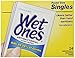 Wet Ones Antibacterial Hand Wipes, Tropical Splash Scent Singles, 24 Count (Pack of 5)