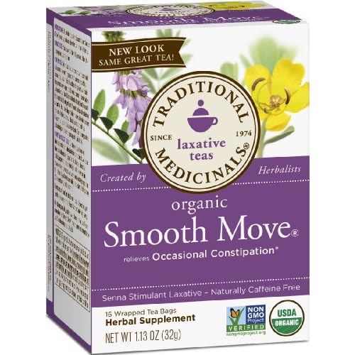Traditional Medicinals Organic Smooth Move, 16-Count Boxes (Pack of 6) image