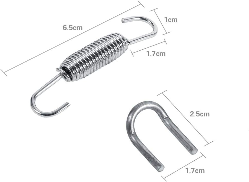 molle per tubo di scarico rotante in acciaio inossidabile da 65 mm ...