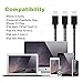 DANTENG 3'/6'/10' Extra Long Charging Cord, Nylon Braided 8 Pin to USB Lightning Charger for iPhone 7/Se/5/5S/6/6S/6 Plus/iPad Air/Mini/iPod - Black/White - 4 Piece