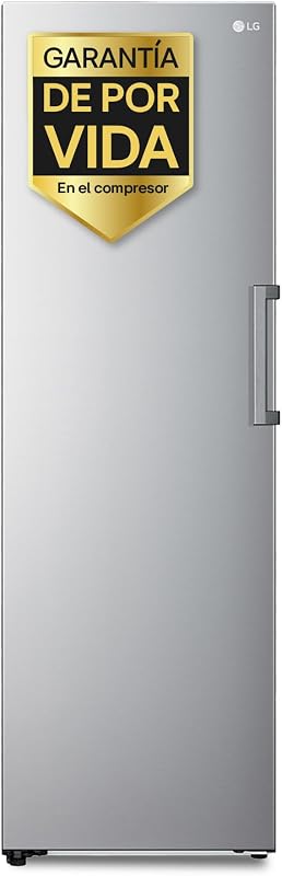 GFT41PZGSZ - Congelador Total Sem Geada, 1 Porta, Compressor Inversor Inteligente, 355 L e 186 cm, Congelador Vertical com Função de Congelação Rápida, Cor Aço Inoxidável