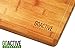 Go Active Lifestyle Bamboo Cutting Board with Drip Groove, 18 X 12-Inch