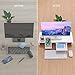 Monitor Stand Riser, Jelly Comb Foldable Computer Monitor Riser, Computer Stand with Storage Drawer, Phone Stand for Computer, Desktop, Laptop, Save Spacethumb 3