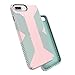 Speck Products Presidio Grip Cell Phone Case for iPhone 7 Plus/6SPlus/6 Plus - Quartz Pink/Aloe Green