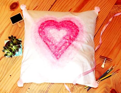 Buy Diy Pillow Cover Painting Kit Set Of Two Paint Your Own Design
