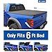 Tyger Auto T3 Soft Tri-Fold Truck Bed Tonneau Cover for 2016-2018 Toyota Tacoma Fleetside 6' Bed TG-BC3T1531, Black