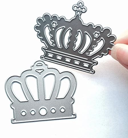 2pc Crown Metal Cutting Dies Stencils DIY Scrapbooking Album Decorative Embossing Folder Suit Paper Cards Die Cutting Template